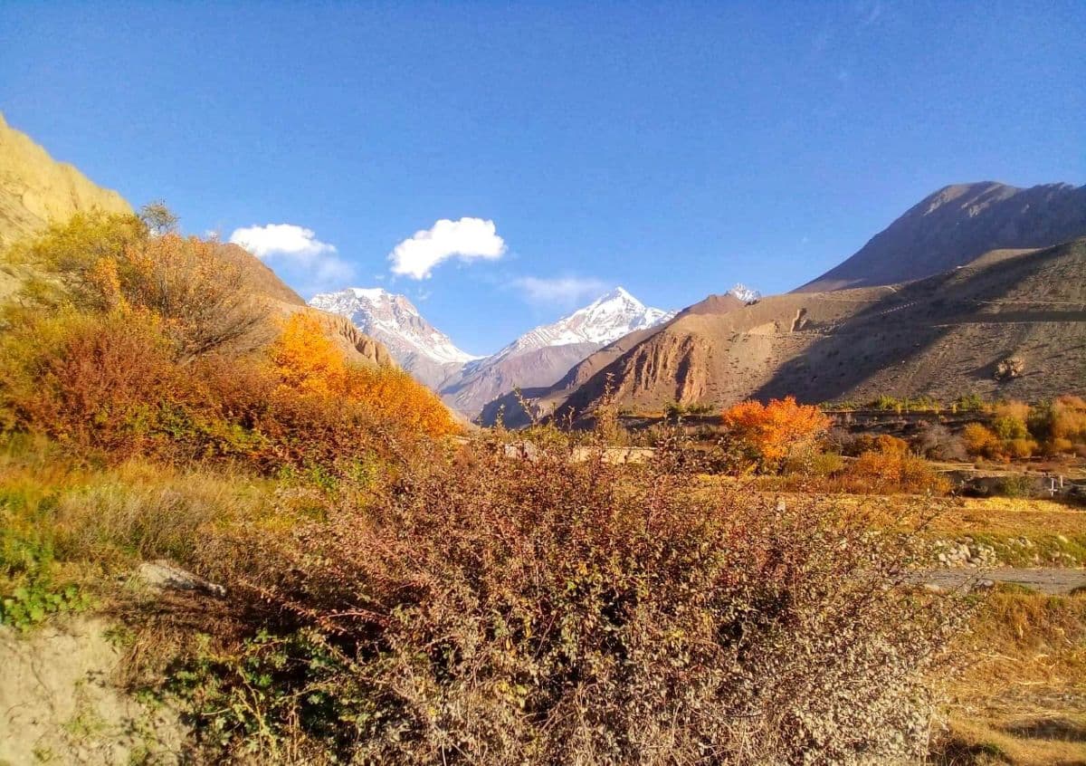 Jomsom to Muktinath trek in Nepal