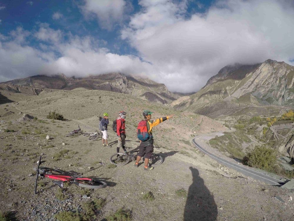 Exploring Upper Mustang’s rugged mountain biking routes