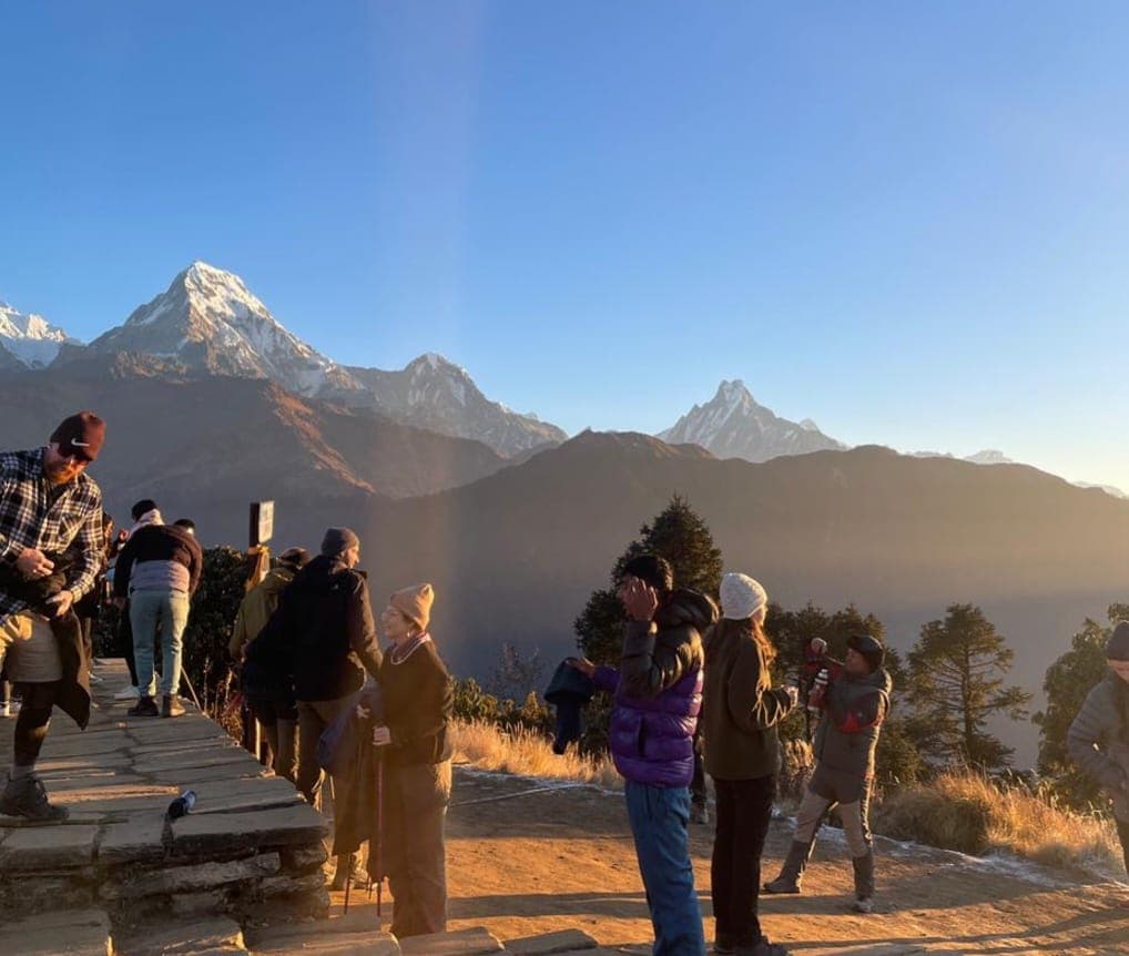 khopra ridge trek for 14 days